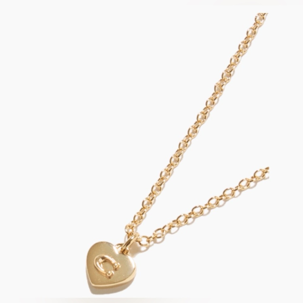 Silver Heart Charm Necklace